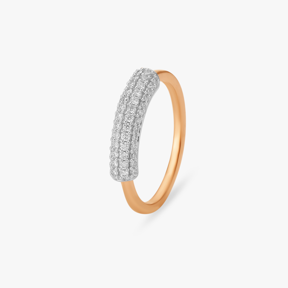 Sleek Effortless Diamond Ring