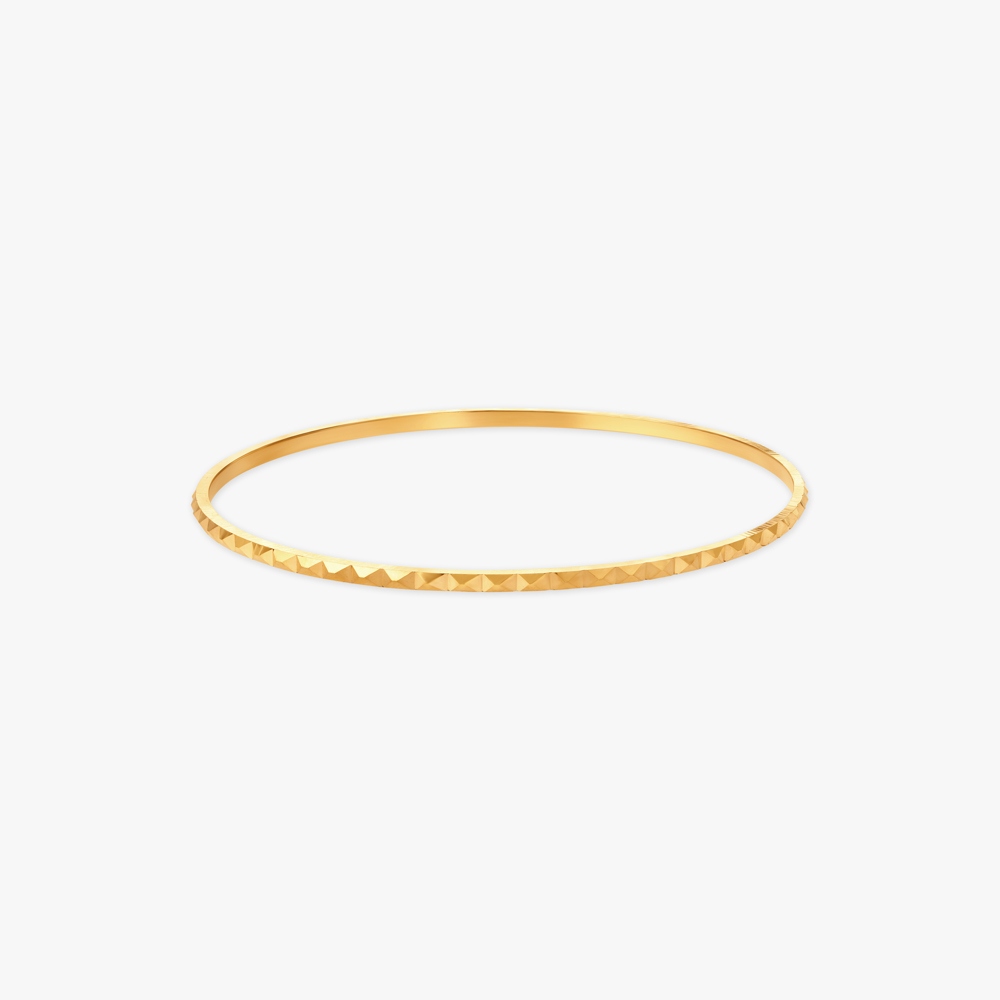 Prism Shine Gold Bangle
