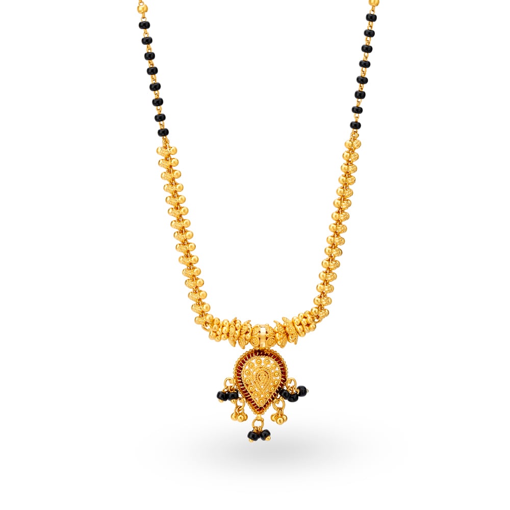 Mesmerising Nature Inspired Mangalsutra