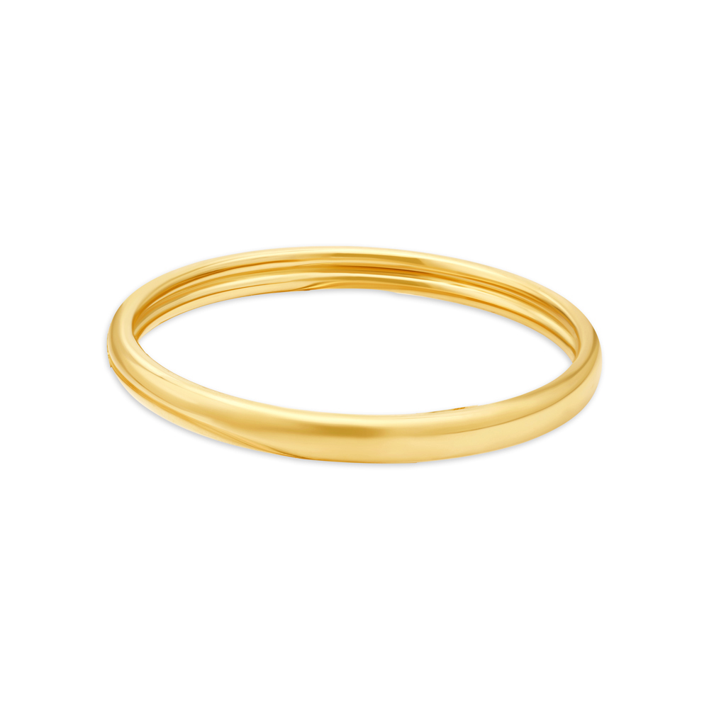 Classic Plain Gold Bangle