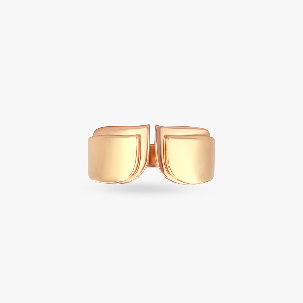 Nishq Gold Ring