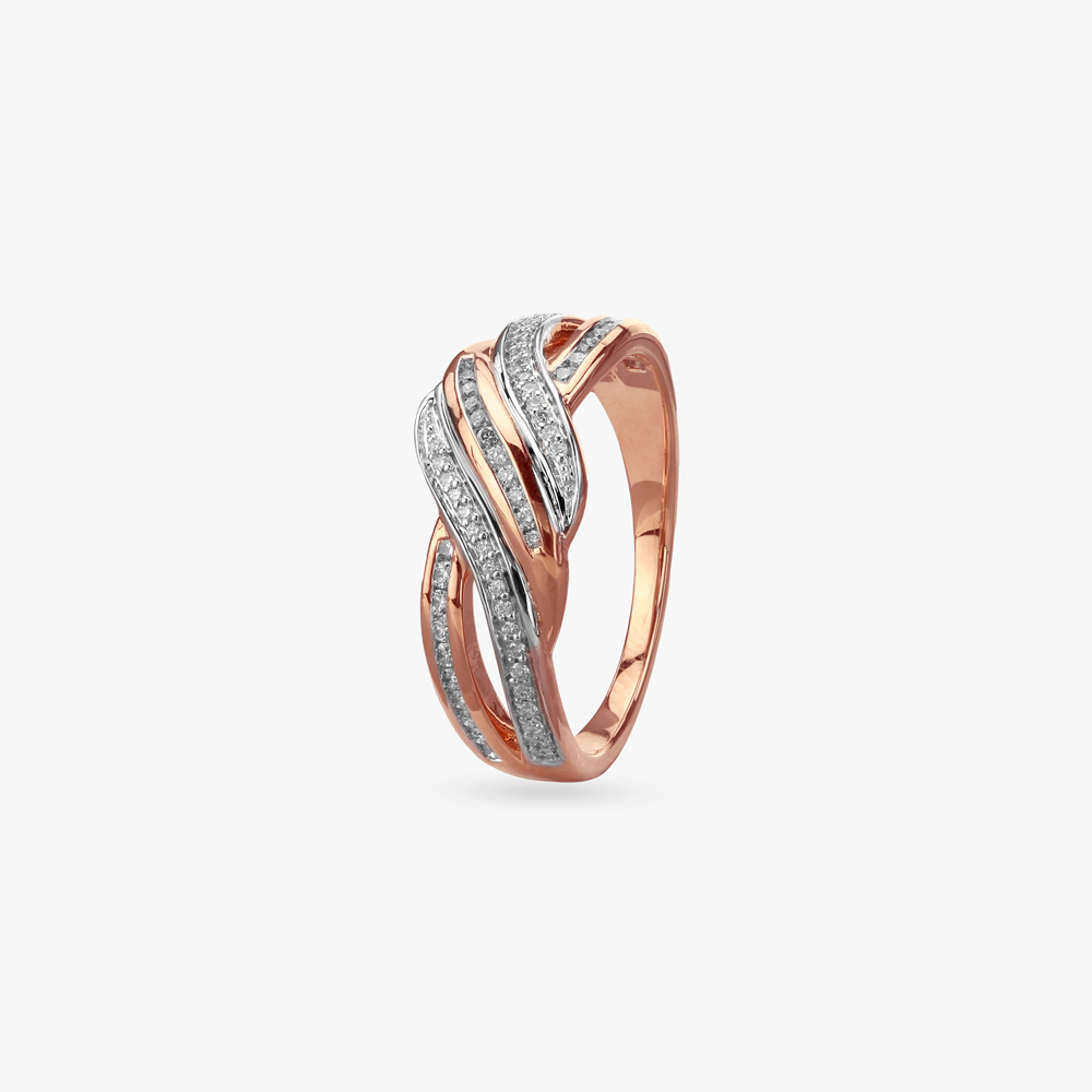 Eternal Waves Diamond Ring