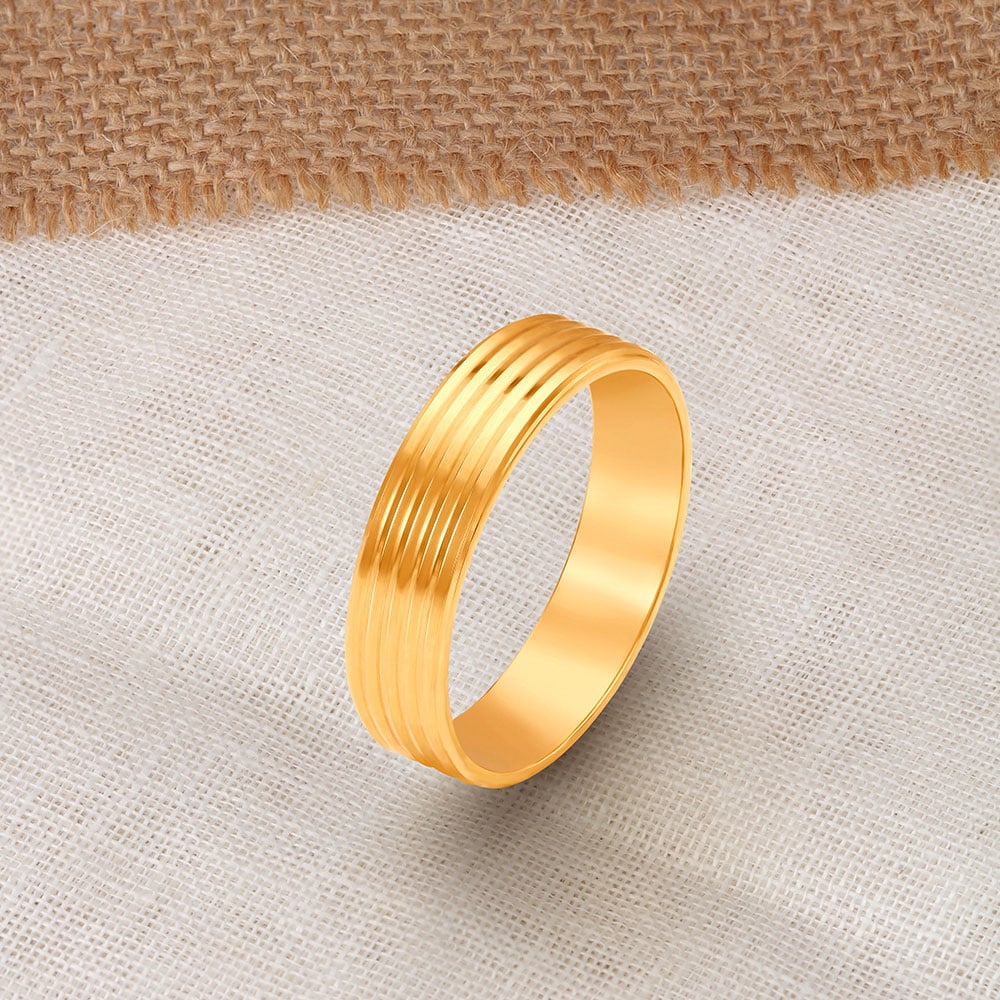 Timeless 22 Karat Yellow Gold Finger Ring