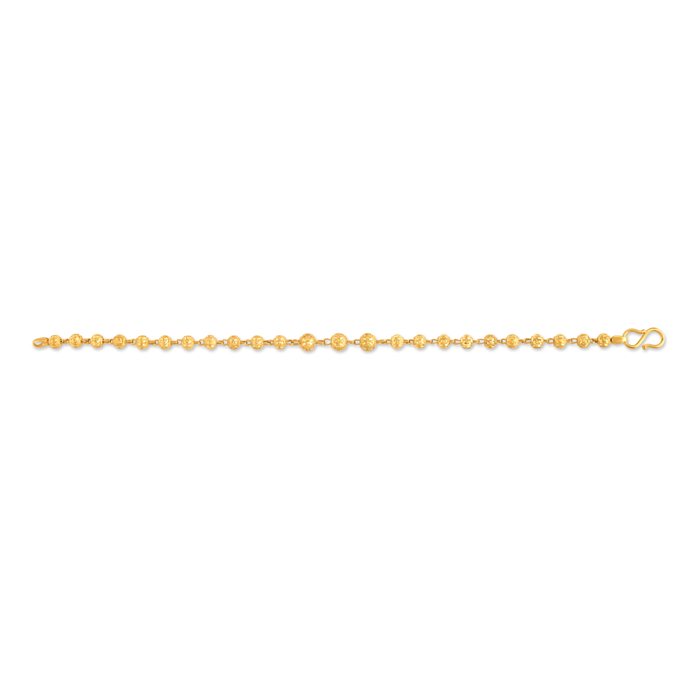 Shimmering Gold Bracelet