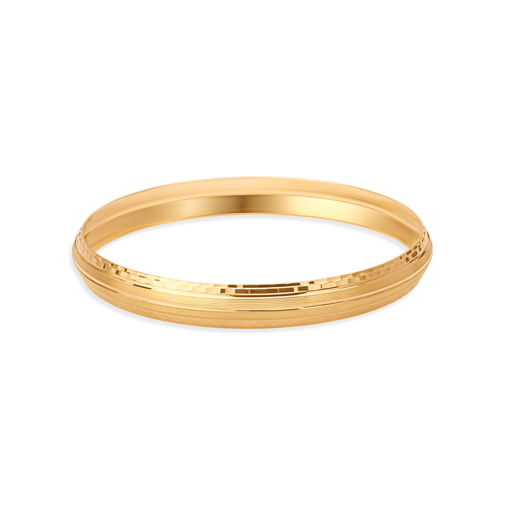 Splendid Gold Kada for Men