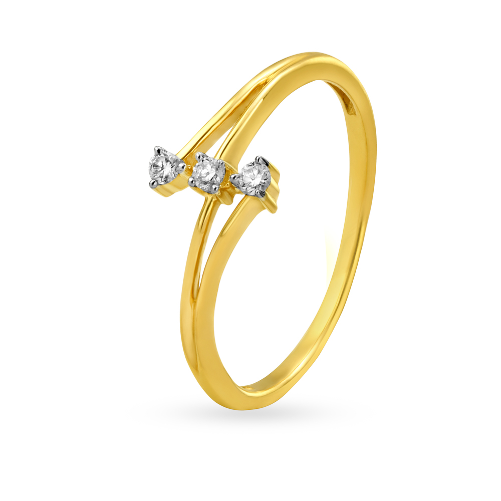 Accentuated Eternity Diamond Finger Ring