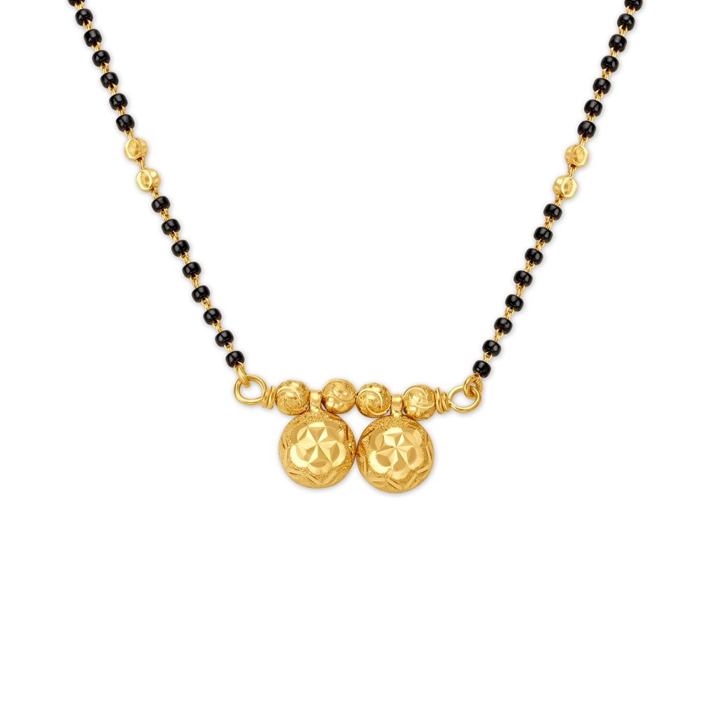 

Spellbinding Floral Mangalsutra