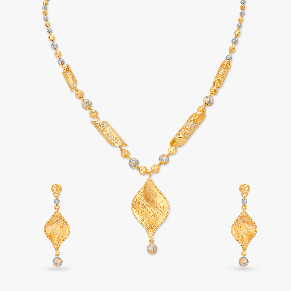 Meadow Gold Necklace Set