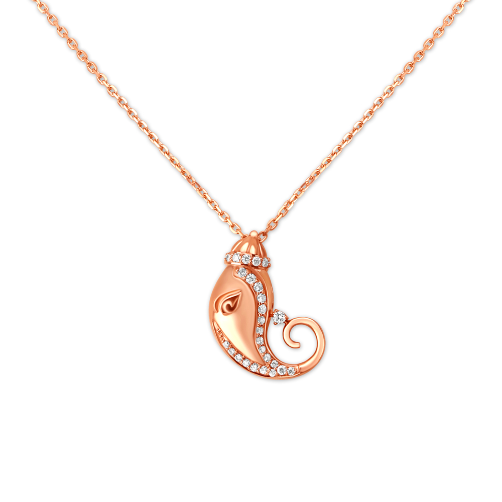 Divine Shree Ganesh Pendant with Chain
