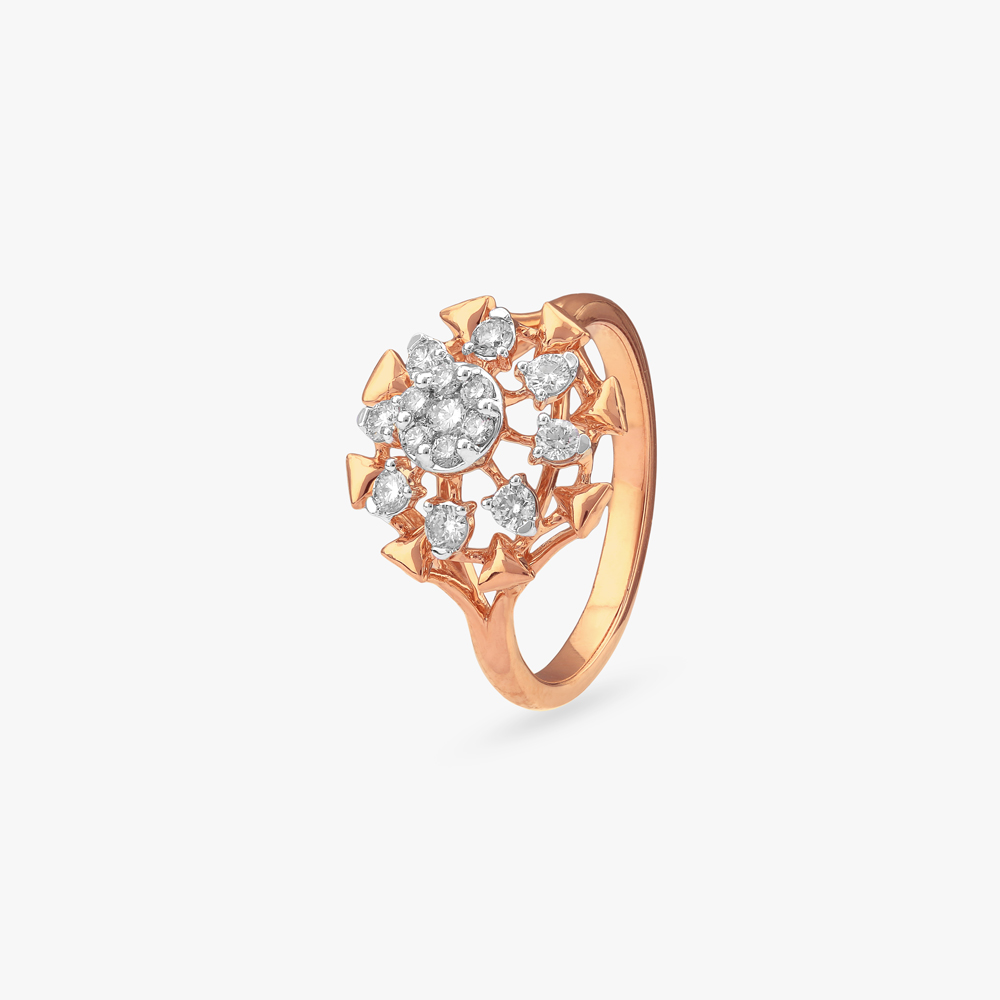 Starflare Cluster Diamond Ring