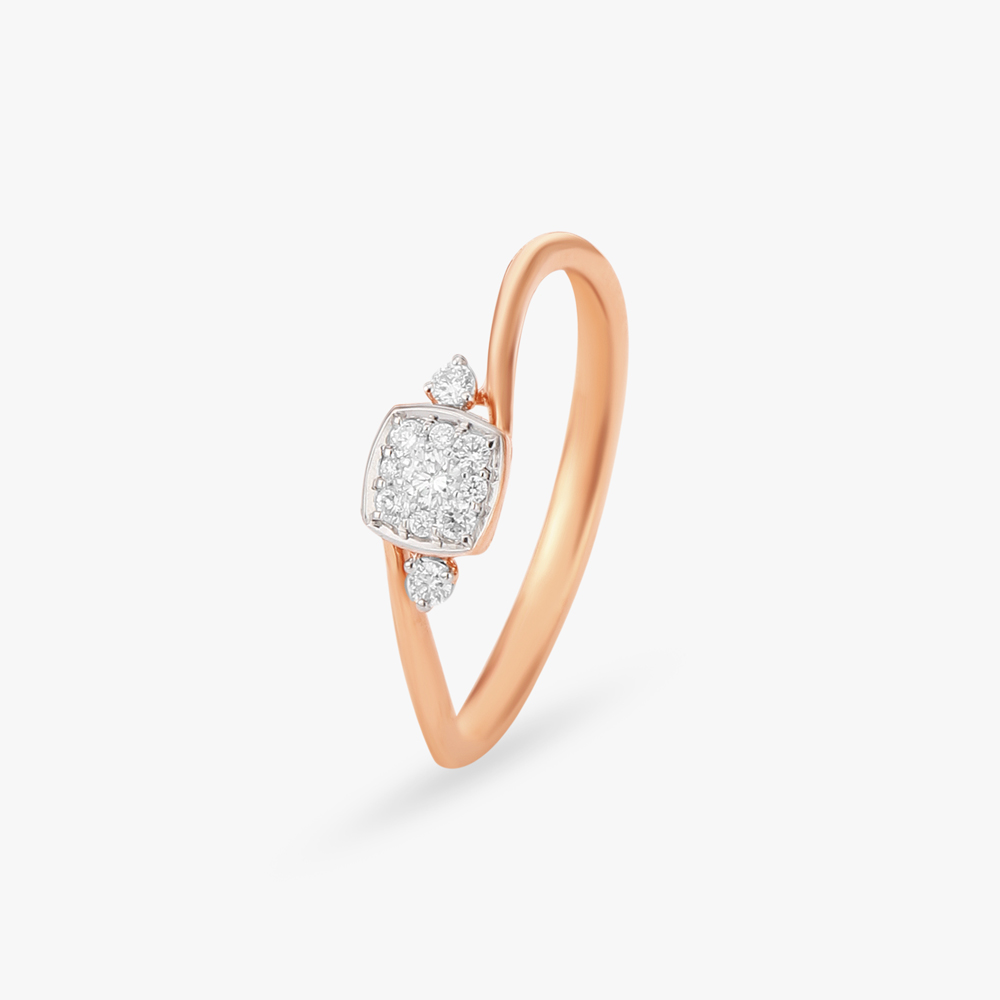 Ethereal Grace Diamond Finger Ring