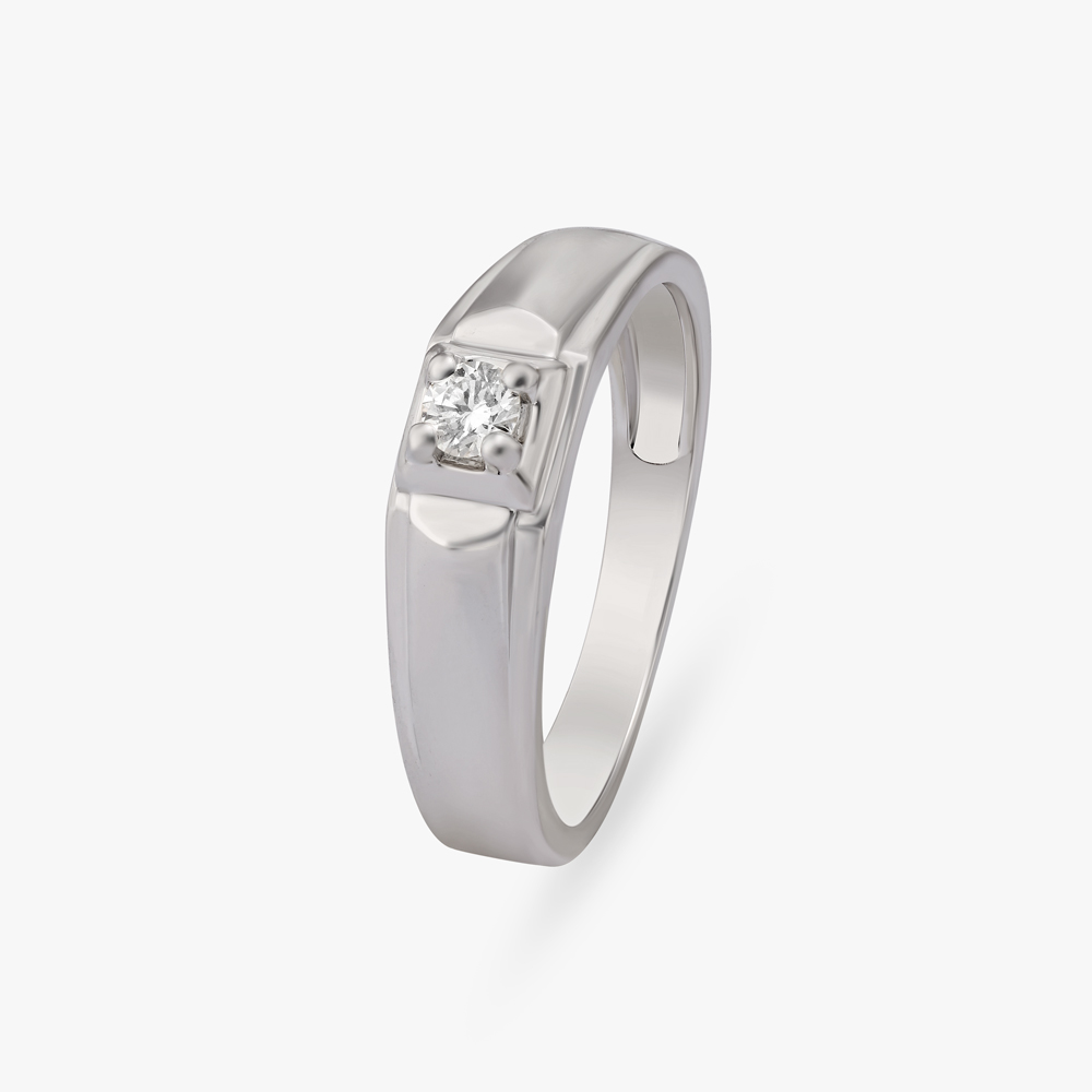 Guiding Star Finger Ring For Men