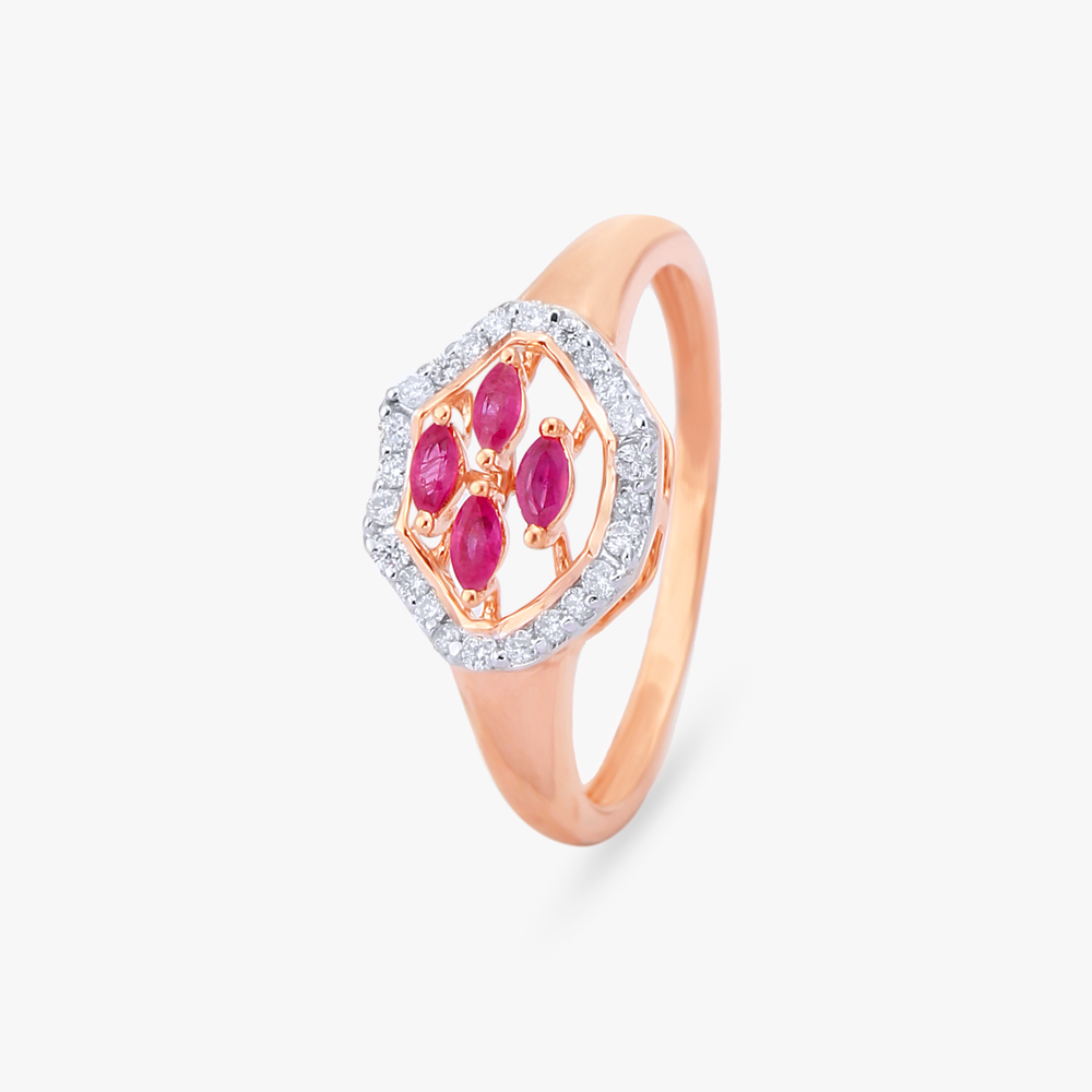 Glamour Unveiled Diamond Finger Ring