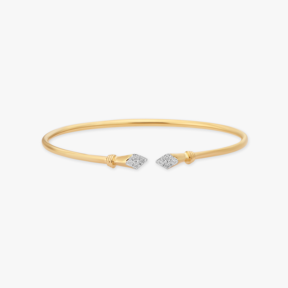 Arrow Diamond Bangle
