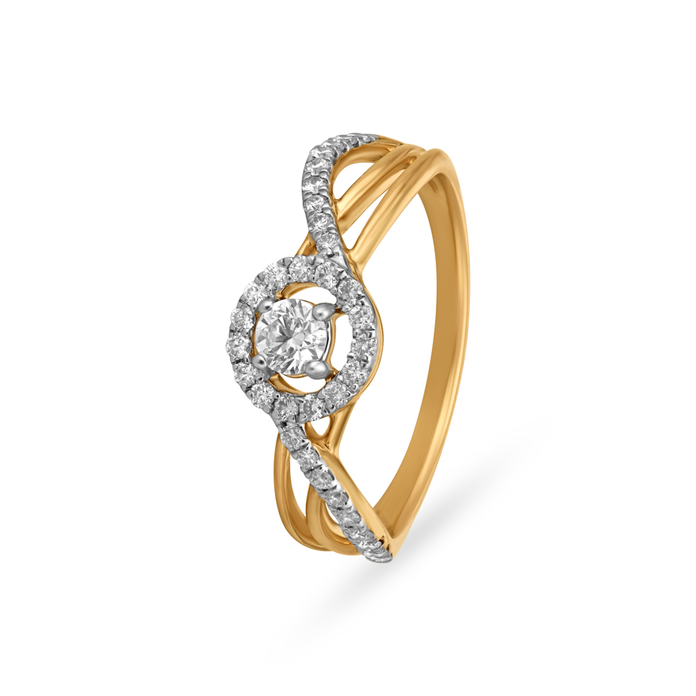 Infinity Glow Diamond Finger Ring