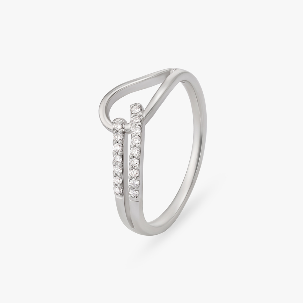 Contemporary Reverie Platinum Ring