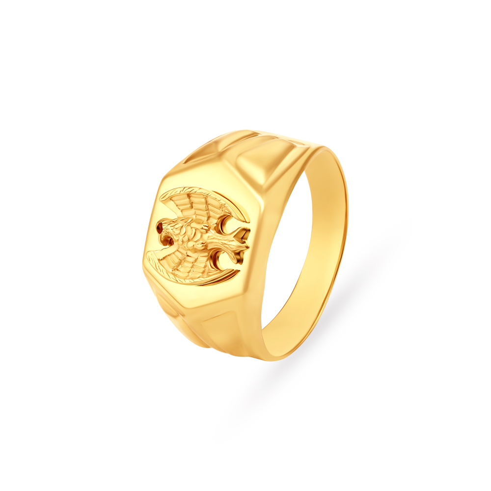 Elegant Eagle Ring for Men
