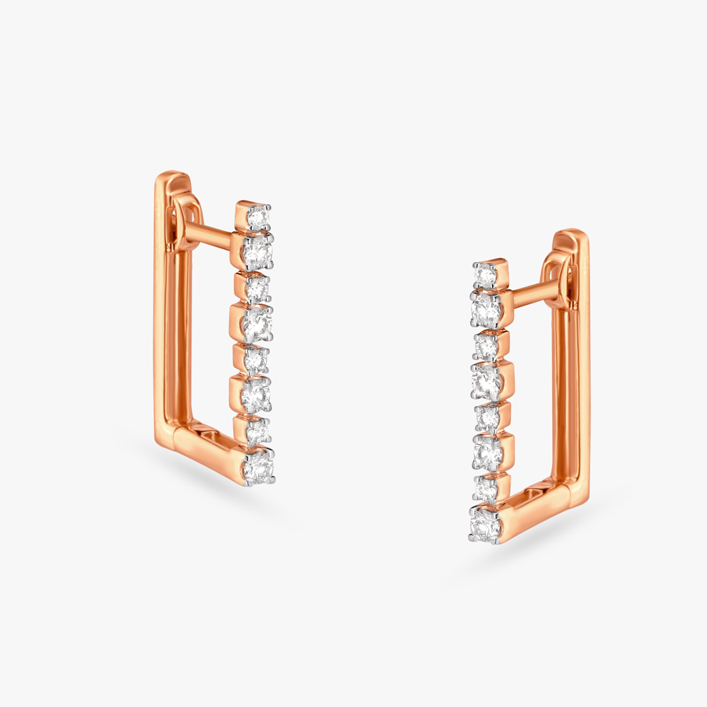 

A Fine Edge Hoop Earrings
