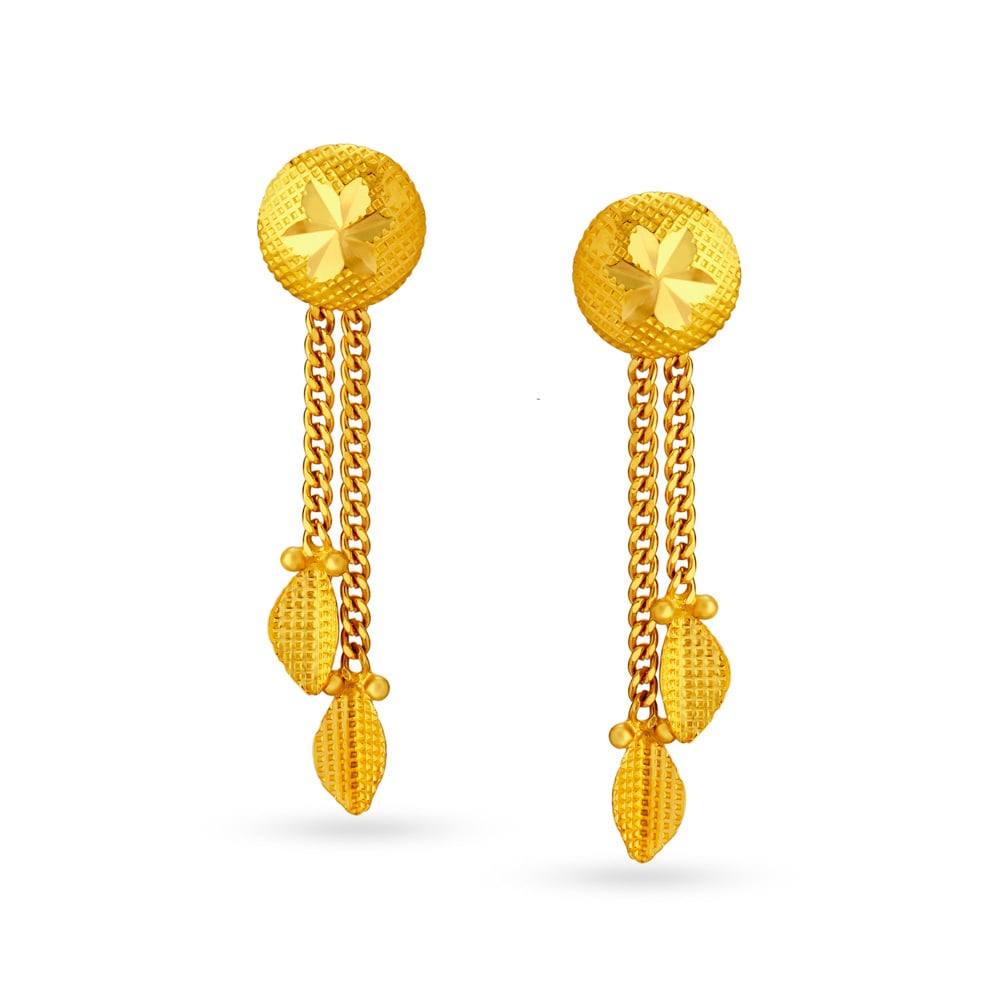 

Sparkling Drop Earrings