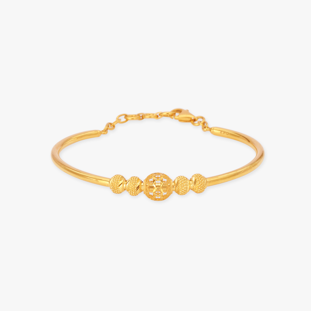 Aesthetic Gold Bangle