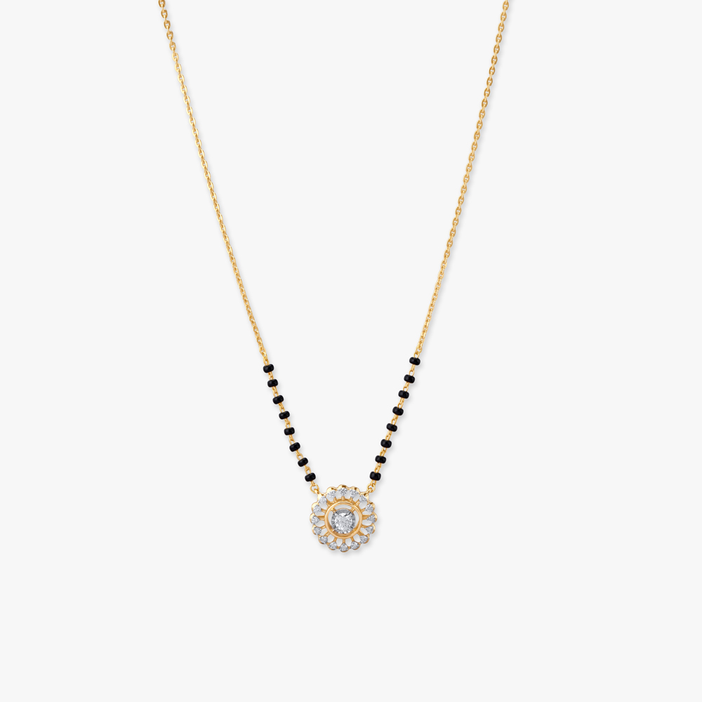 Circle Radiance Diamond Mangalsutra