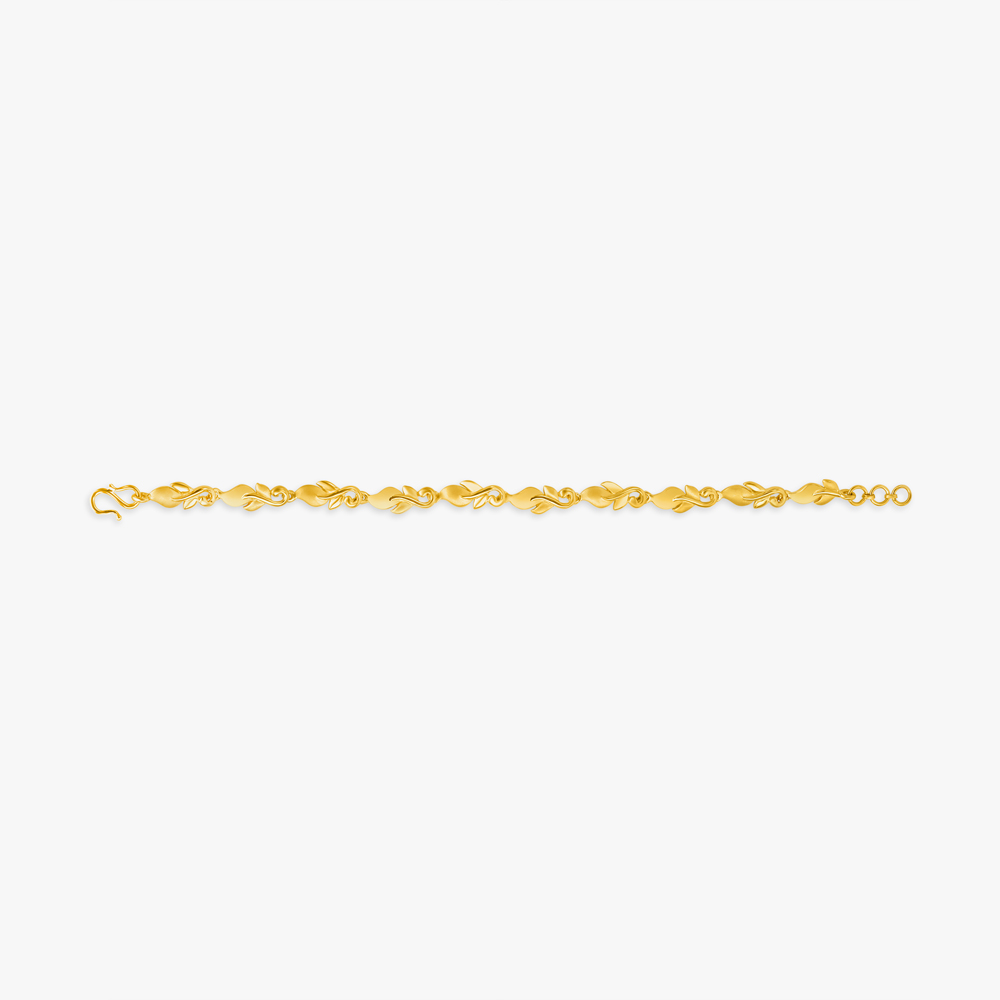

Dainty Gold Vine Bracelet