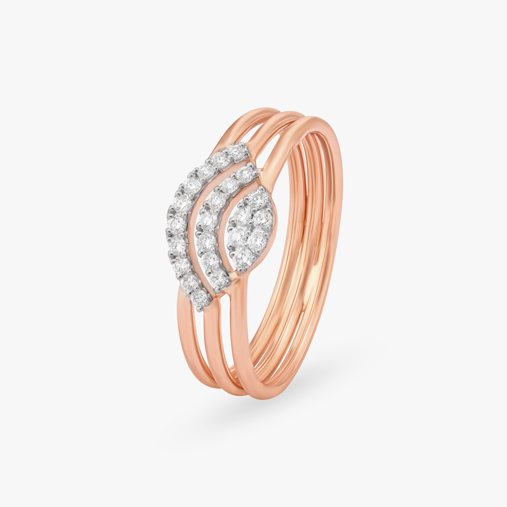 Magnificent Trio Finger Ring
