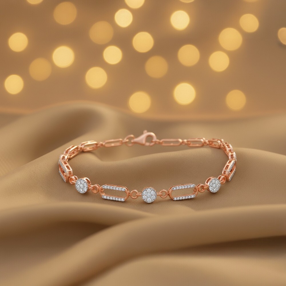 Luxe Link Diamond Bracelet