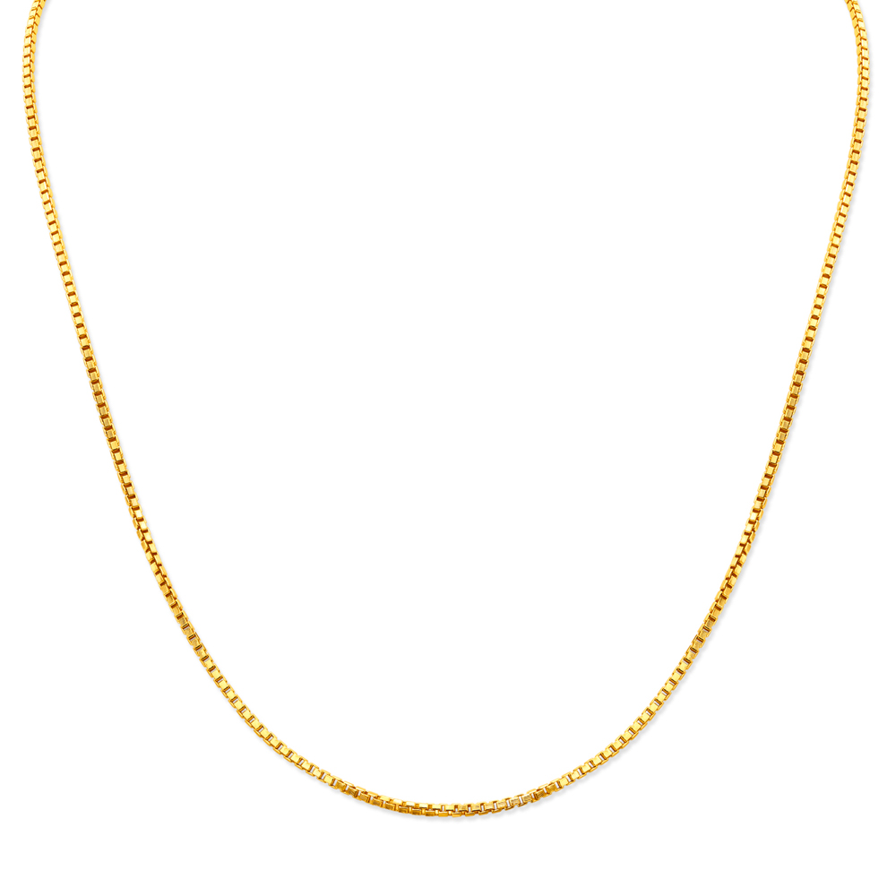 Dainty Glossy Gold Chain