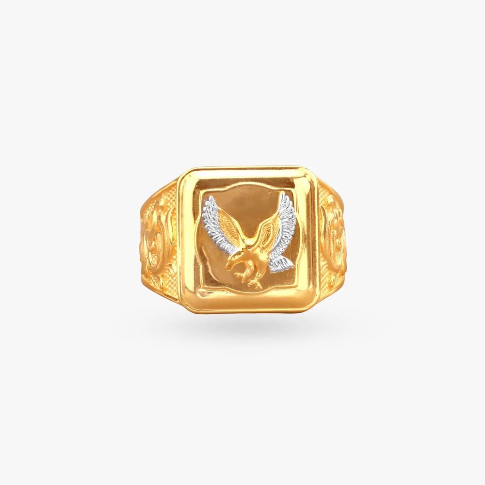 Soaring Glory Gold Ring for Men