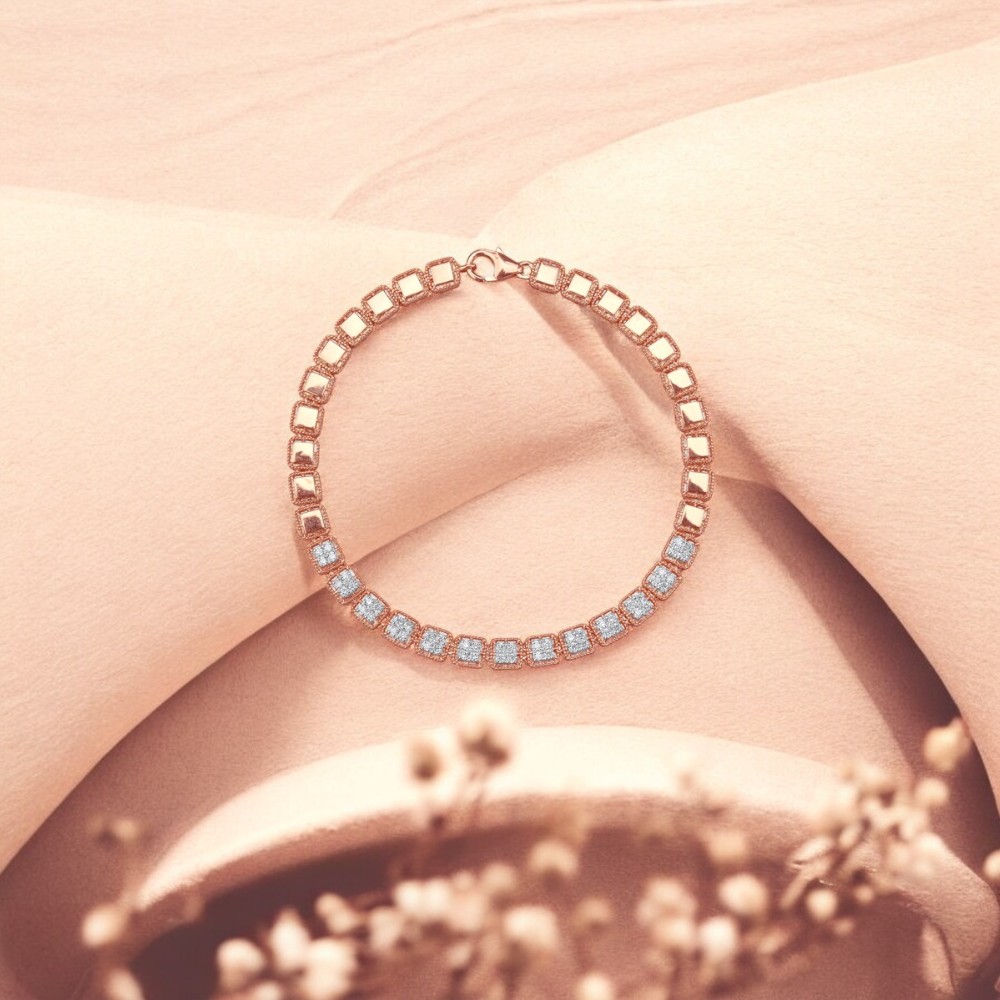 Dazzling Symphony Diamond Bracelet
