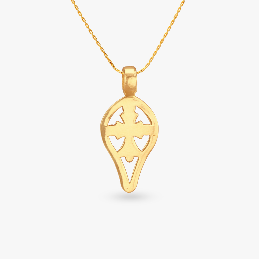 Divine Essence Gold Pendant