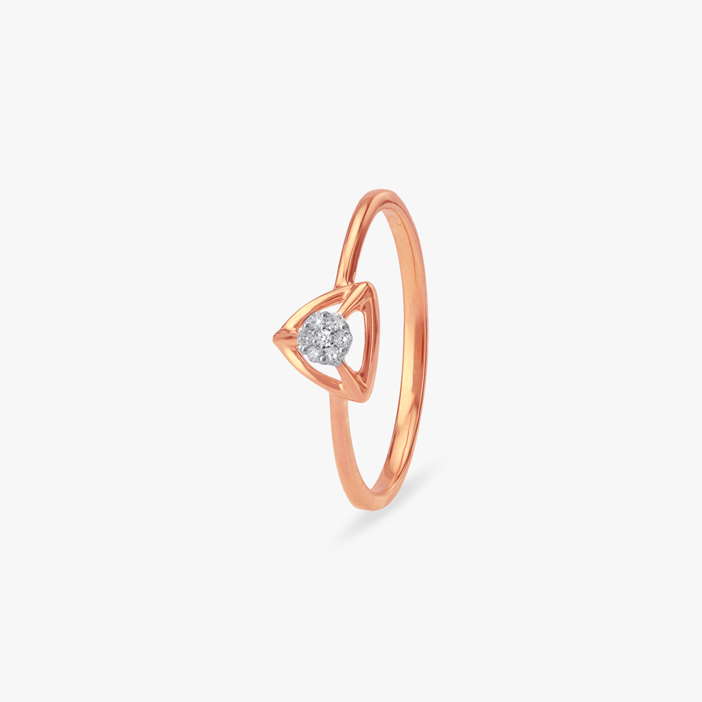 Triad Spark Diamond Ring