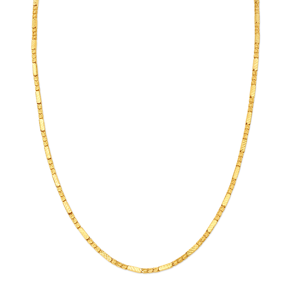 

Enticing Yellow Gold Segmented Chain
