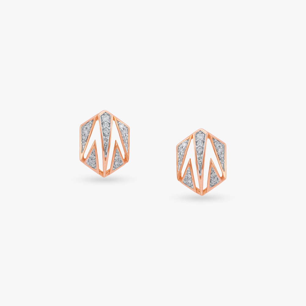 Valor Gleam Diamond Stud Earrings