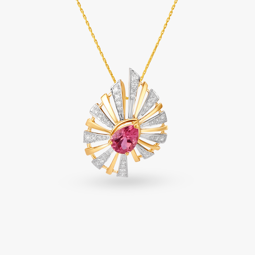 Diamond Burst Pendant