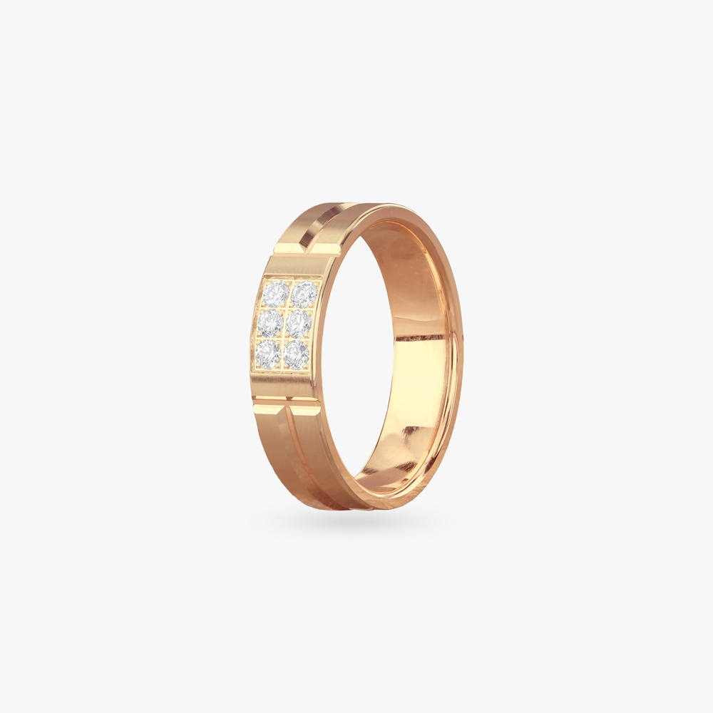 Axis Spark Diamond Ring for Men