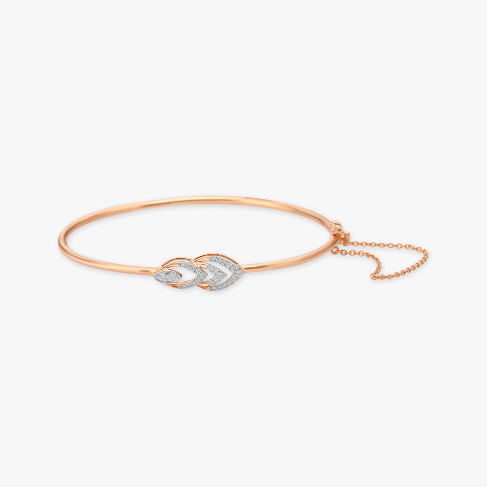 Graceful Diamond Bangle