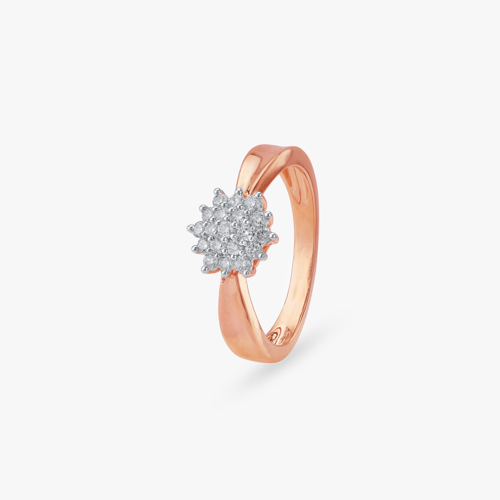 Starburst Shine Diamond Ring