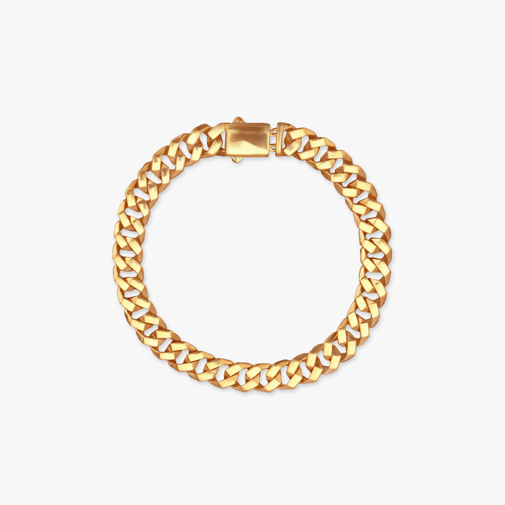 

Power Links Gold Bracelet for Men