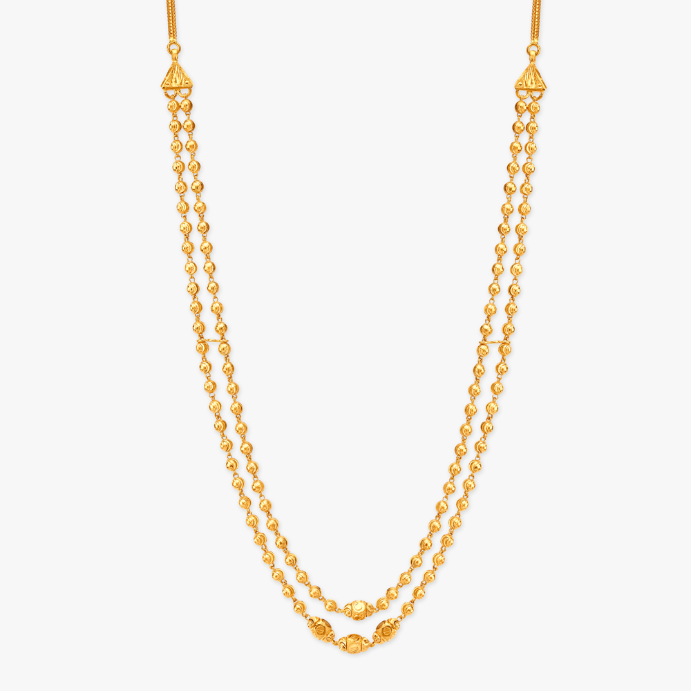 

Captivating Gold Necklace