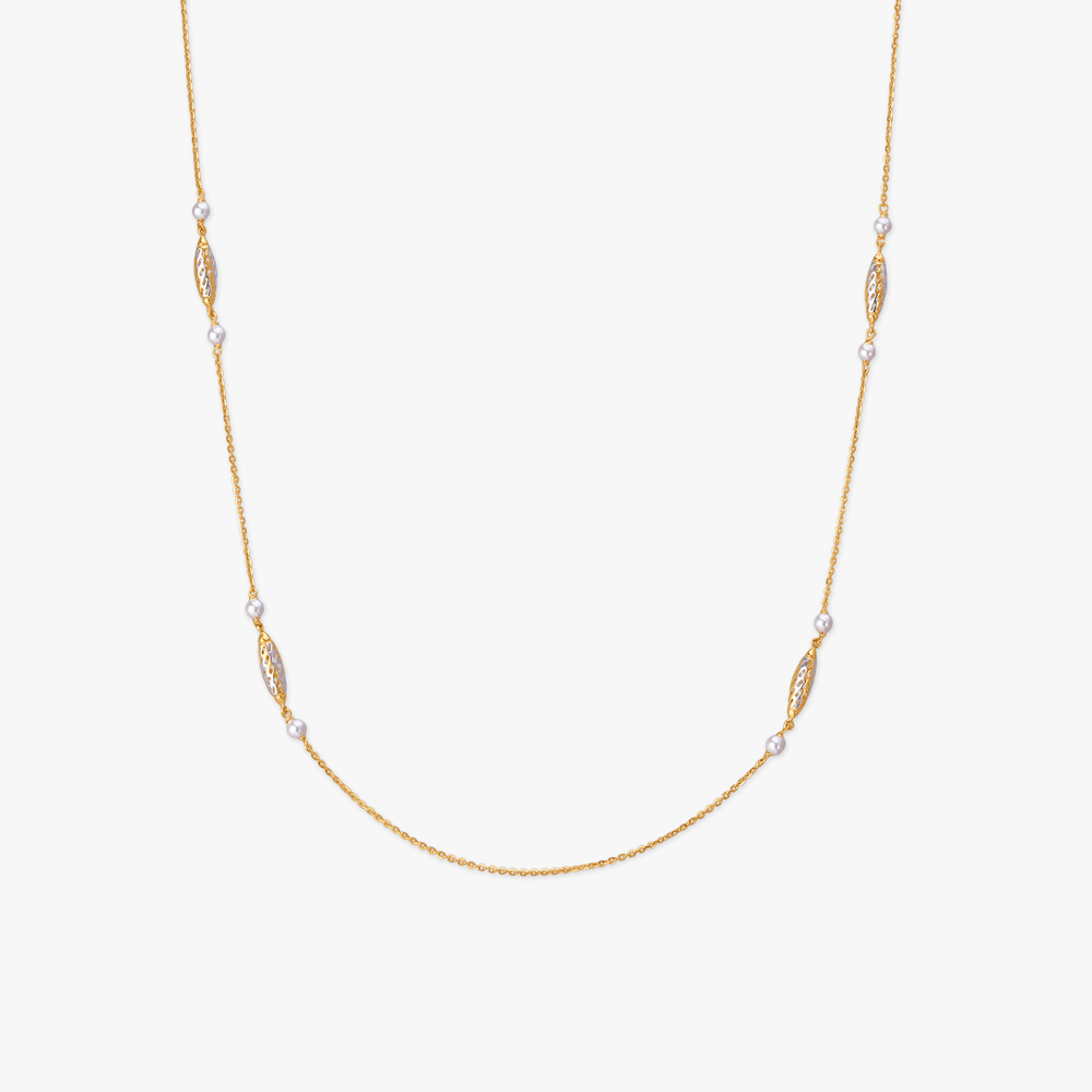 Twilight Glow Gold Chain