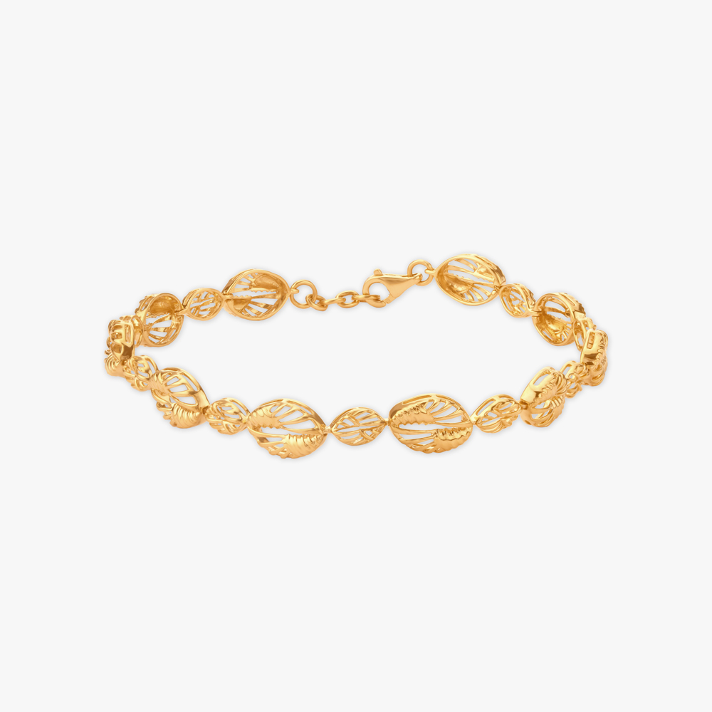 Vine Link Gold Bracelet