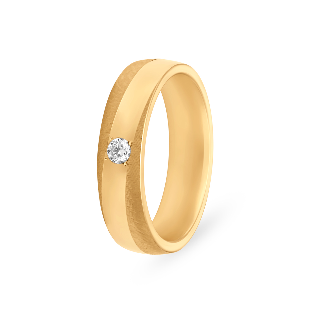 Timeless Abstract Diamond Ring