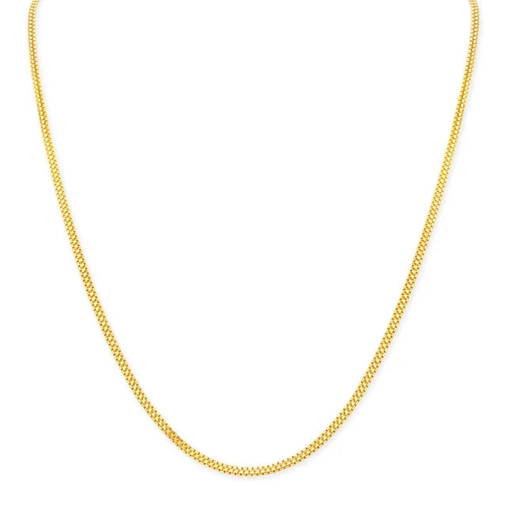 Finely Carved Men's Gold Chain