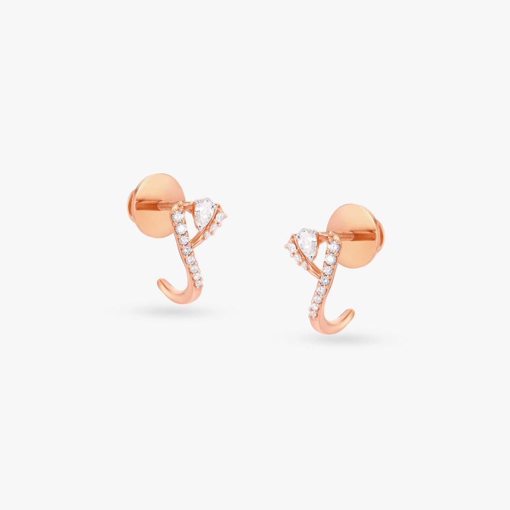 Embrace Diamond Stud Earrings
