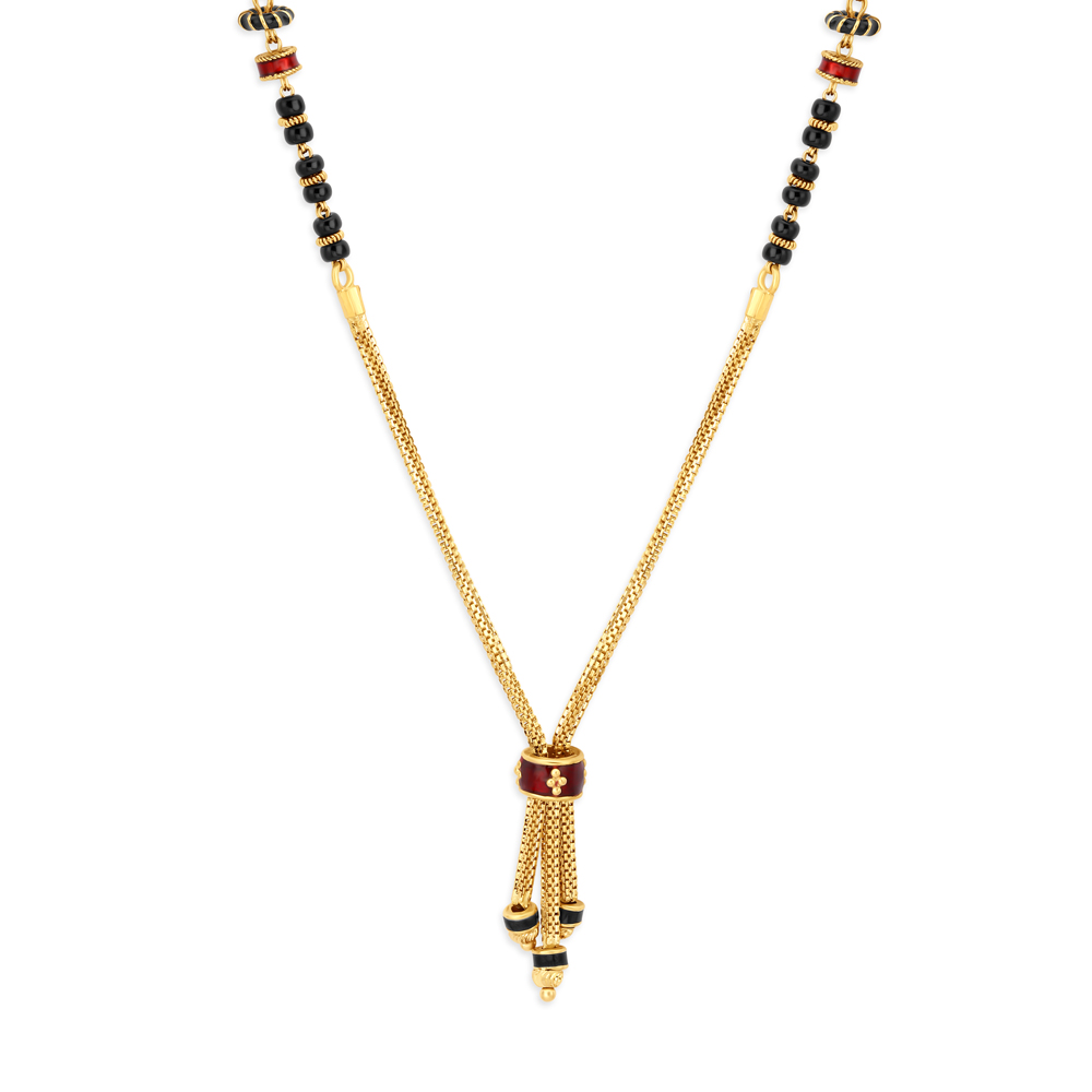 Modish Tassels Mangalsutra