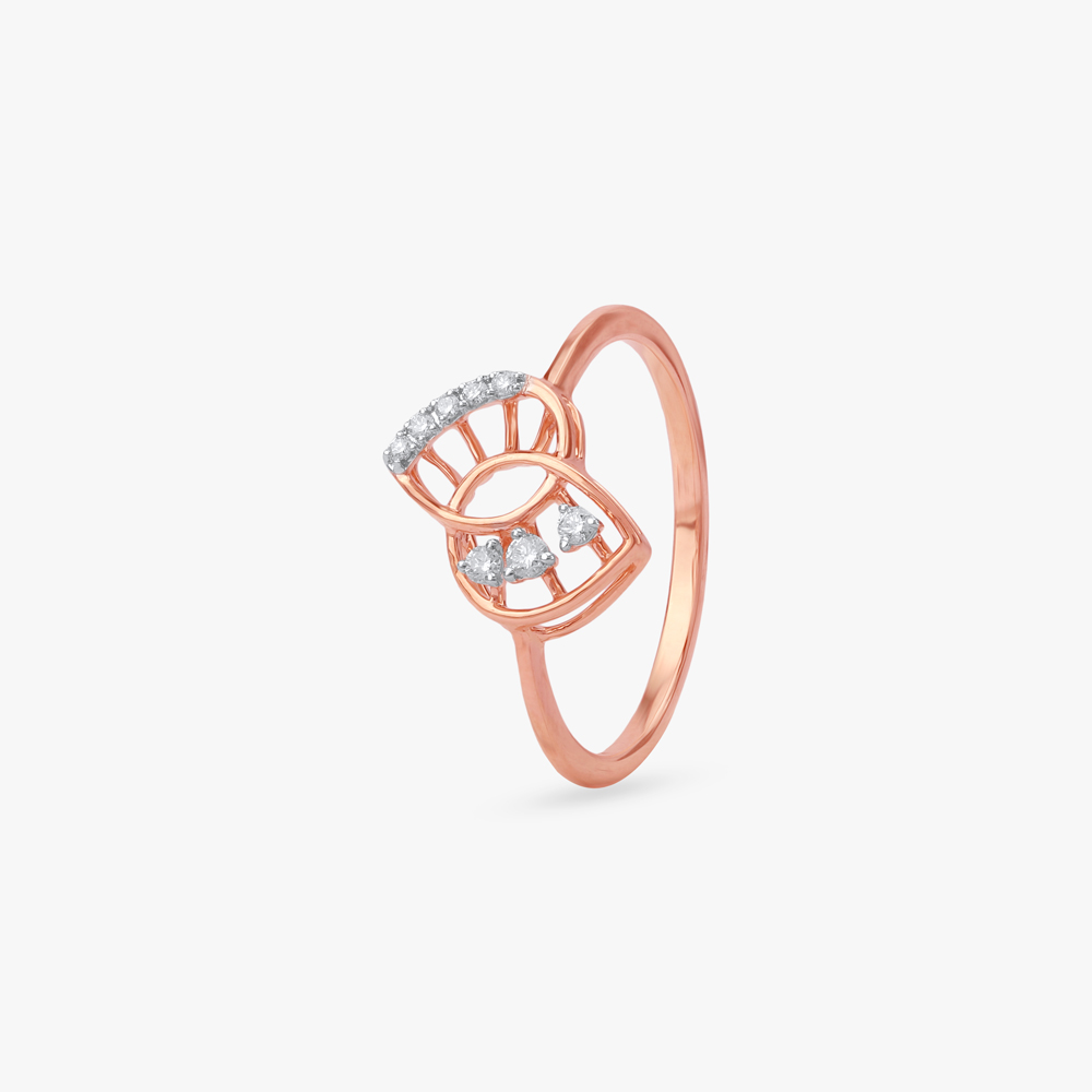 Fusion Arc Diamond Ring