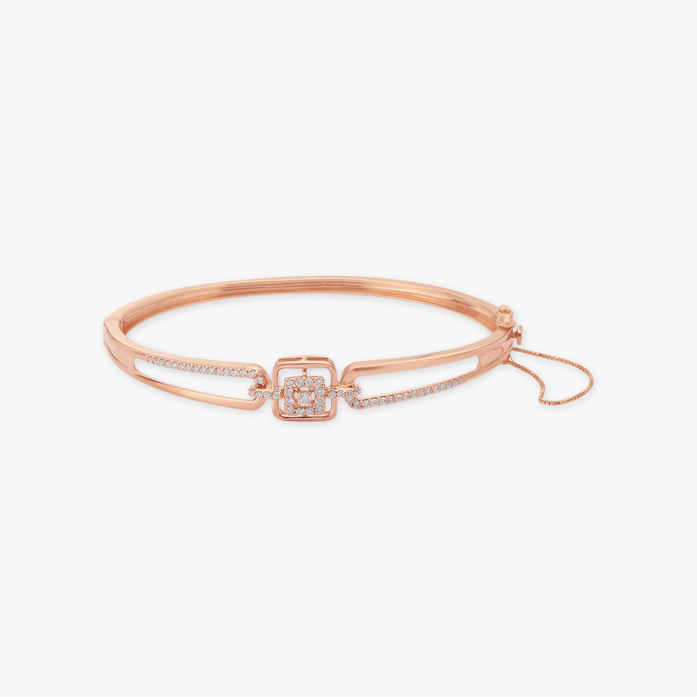 Elegant Diamond Bangle