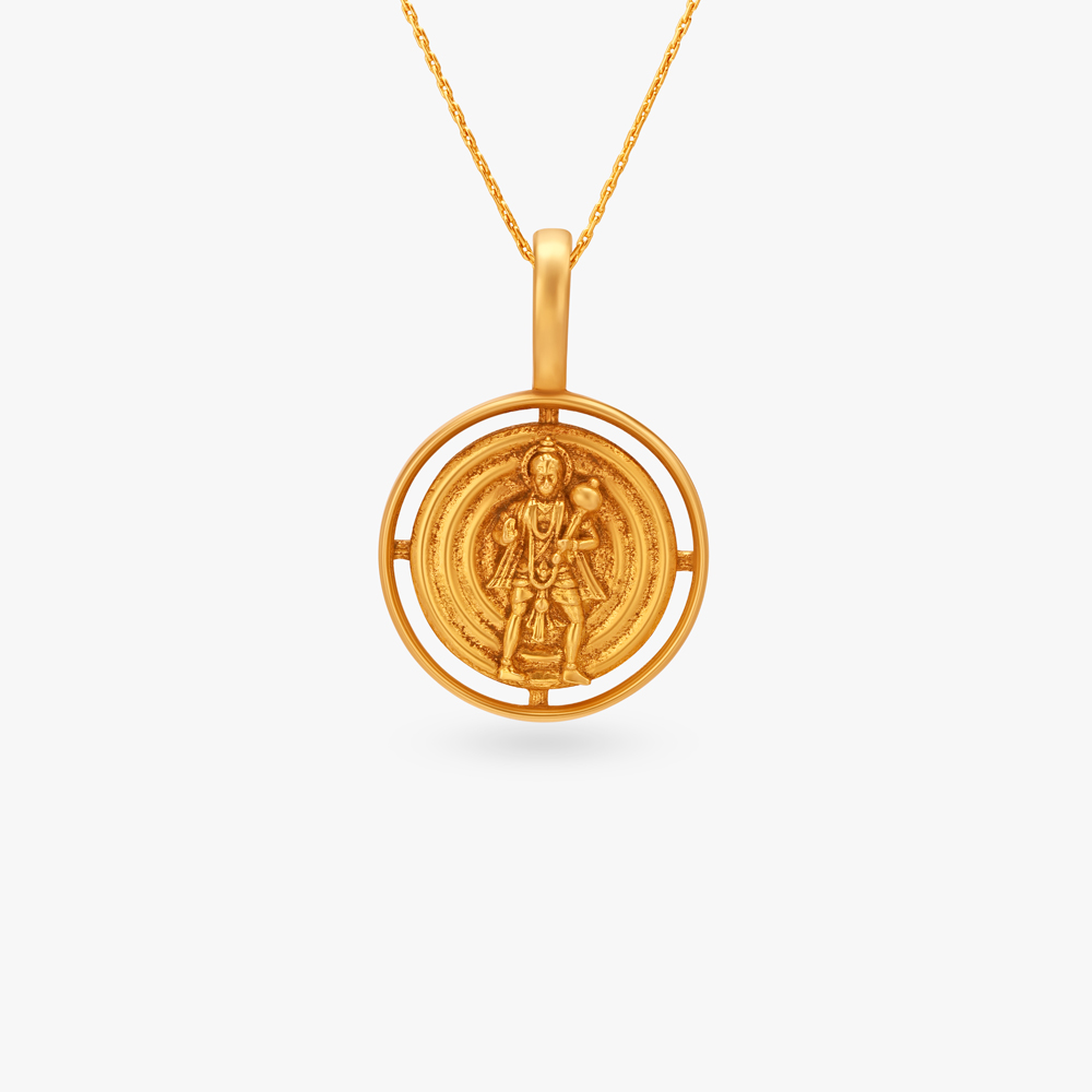 Elegant Lord Hanuman Pendant